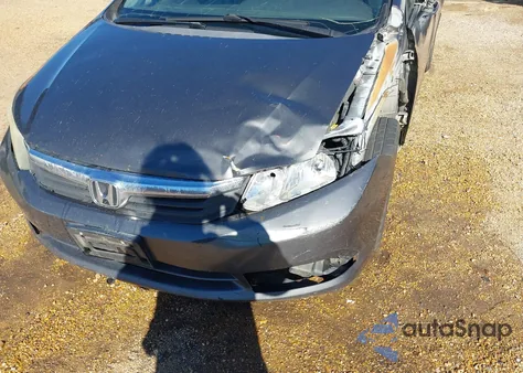 2012 Honda Civic Ex z USA, uszkodzony, nr VIN 2HGFB2F87CH591488